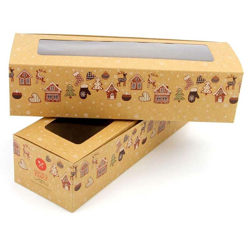 Uchampak- Kothak Roti Kothak Kue Kothak Kue karo Windows kanggo Pai, Kue-kue, Smash Hearts, Stroberi lan Muffin1 8