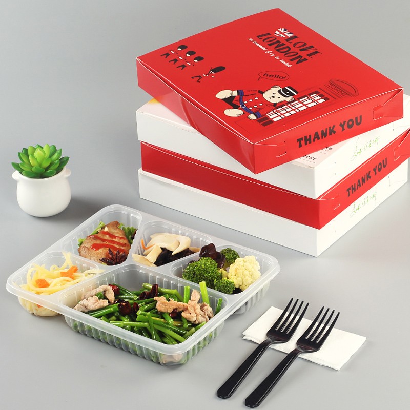 Uchampak - unique design food packaging boxes /fast food boxes for sale Window & Foldable Pak 7