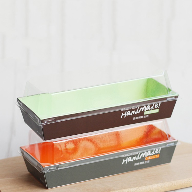 Uchampak - Cutie de hârtie dreptunghiulară pentru hot dog de calitate asigurată & Pachet pliabil 5
