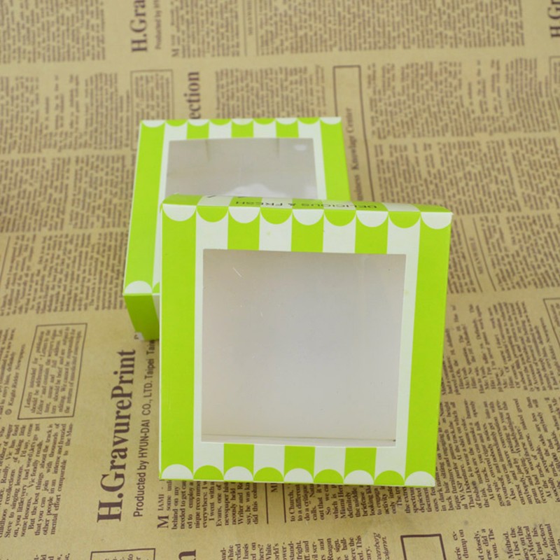 custom cardboard paper food grade ice cream cake box wholesale with a competitive price
