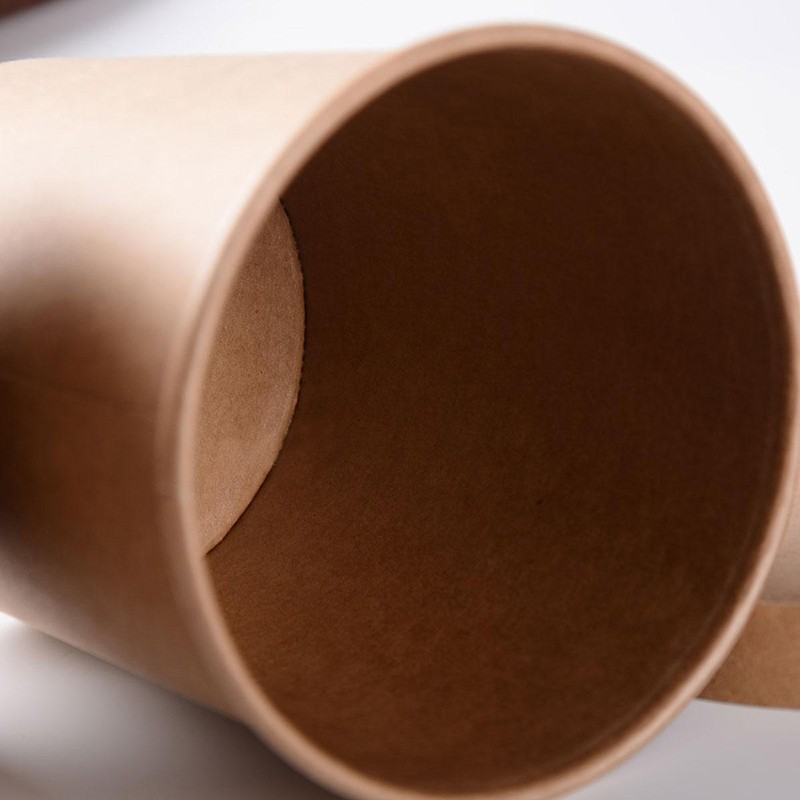 Kraft paper bowl for soup with PE printing