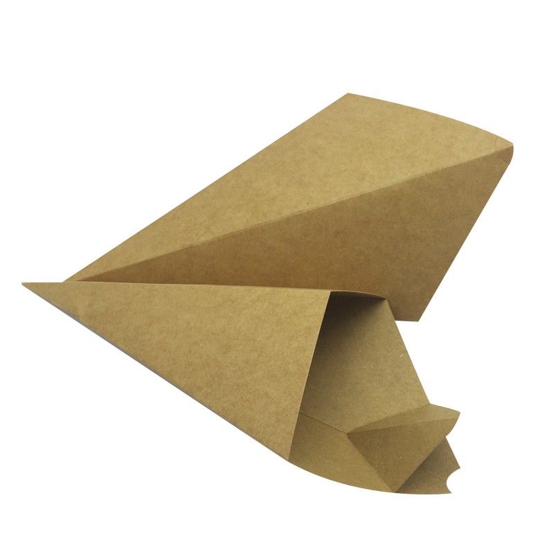 Uchampak- Low price french fries packaging box for fast with cone shape Bio Box 8
