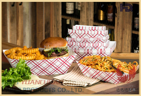 Anpassad Takeaway Burger-förpackning Biologiskt nedbrytbar Burger Take Away-matlåda 13