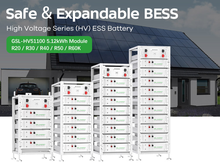20kWh/30kWh/40kWh/50kWh/60kWh 204V/307V/409V/512V/614V Battery Energy Storage System 6