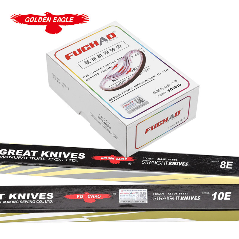181C2-2 ABRASIVE BELTS FOR LONGER LASTING EDGES USE WITH VARIOUS BLADE AND HIGH SPEED KNIVES 100 PCS/ One Box Abrasive Belt For Cutting MachineSand Abrasive Belts FC1010 12