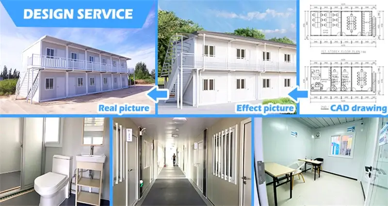 Rumah Kontainer Prefab yang Mudah dan Portabel Dari Tiongkok 10
