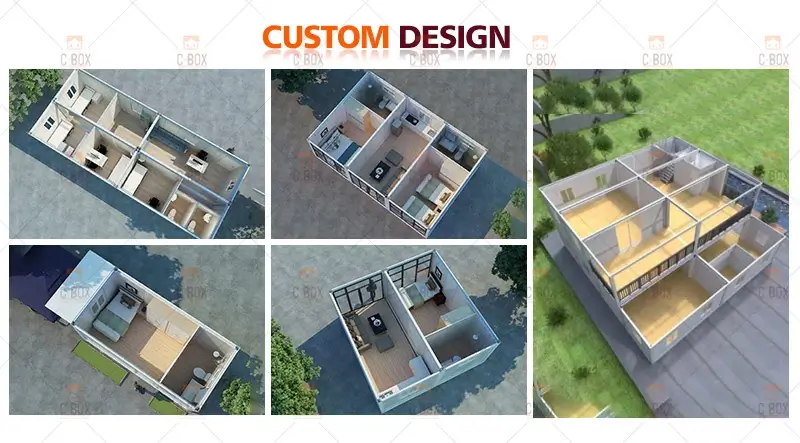 detachable container house Cox Cbox Prefabricada Dormitorio Container House 11