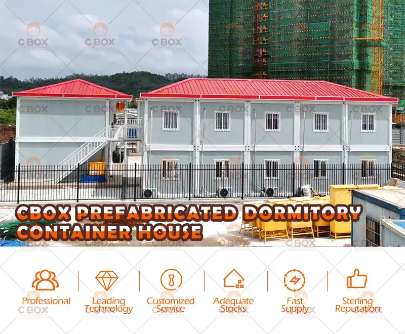 prefabricated dormitory Cox Cbox Prefabricada Dormitorio Container House 6