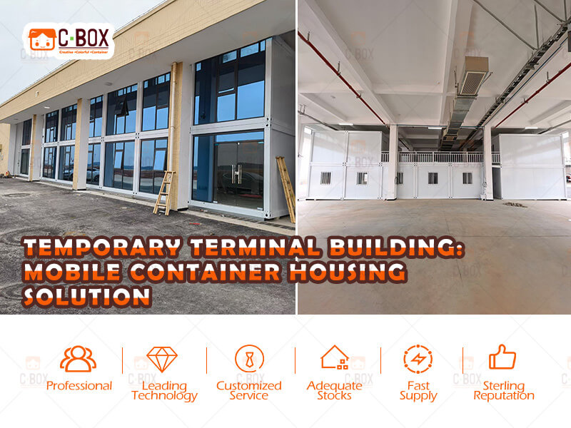 temporary terminal building مبنى طرفي مؤقت: حل إسكان حاوية متنقلة 6