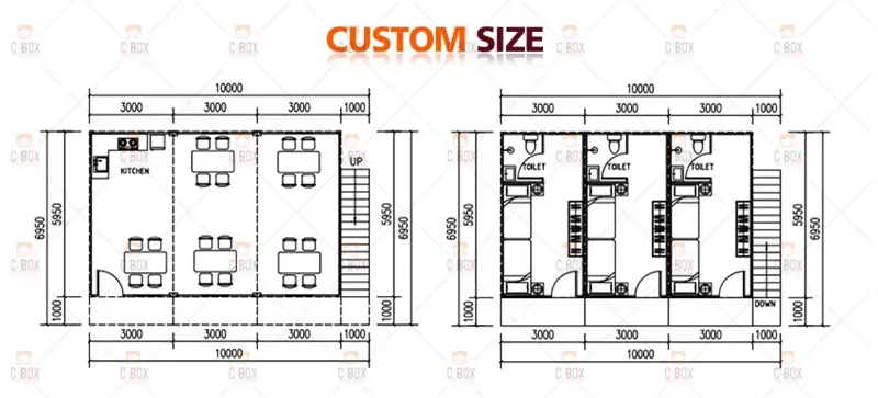 detachable container house Cox Cbox Prefabricada Dormitorio Container House 8