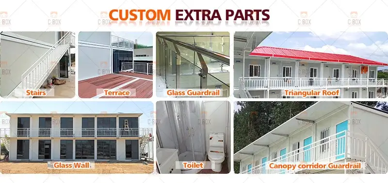detachable container house Cox Cbox Prefabricada Dormitorio Container House 9