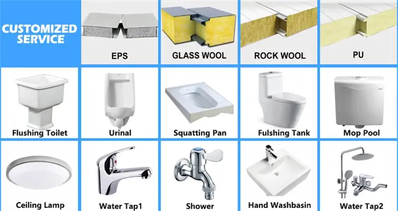 Rumah Kontainer Prefab yang Mudah dan Portabel Dari Tiongkok 11