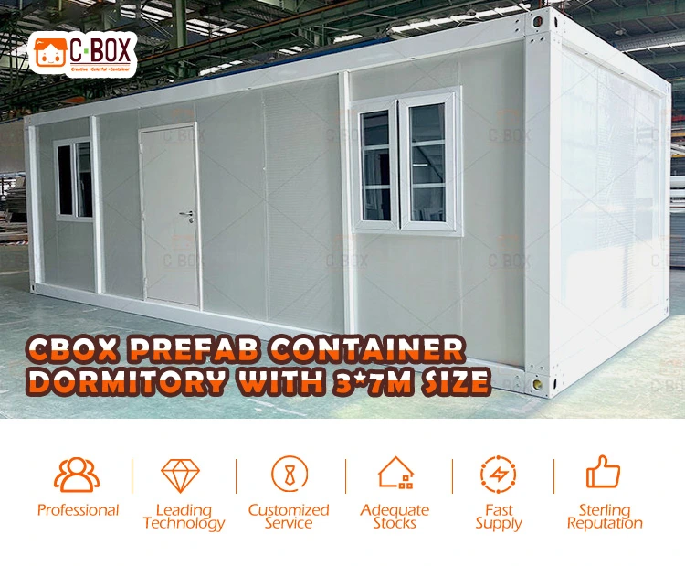 prefab container dormitory CBOX Prefab Container Dormitory With 3*7m Size 8