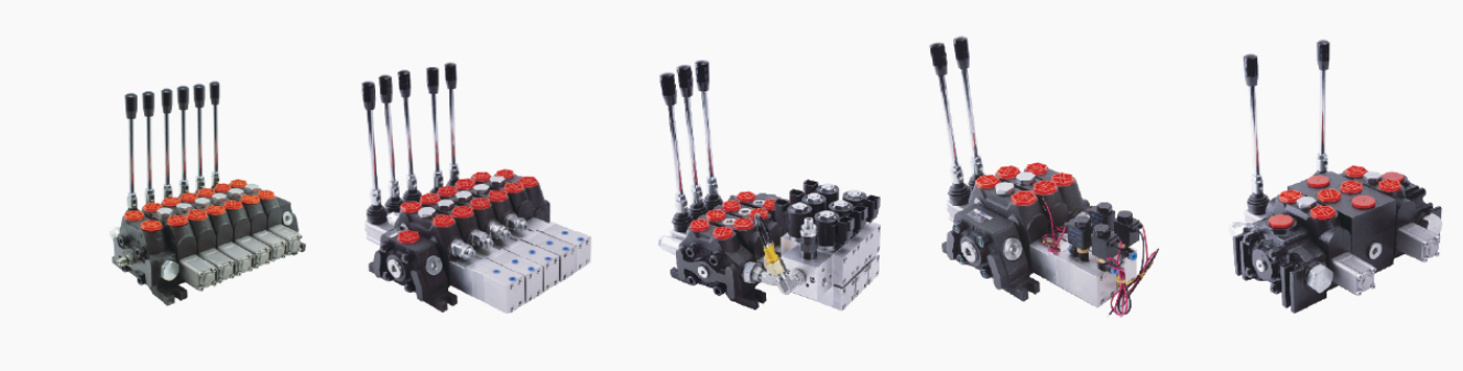 DCV200 Yön Kontrol Valfi Elektro-Hidrolik Kontrollü Hidrolik Valf 3