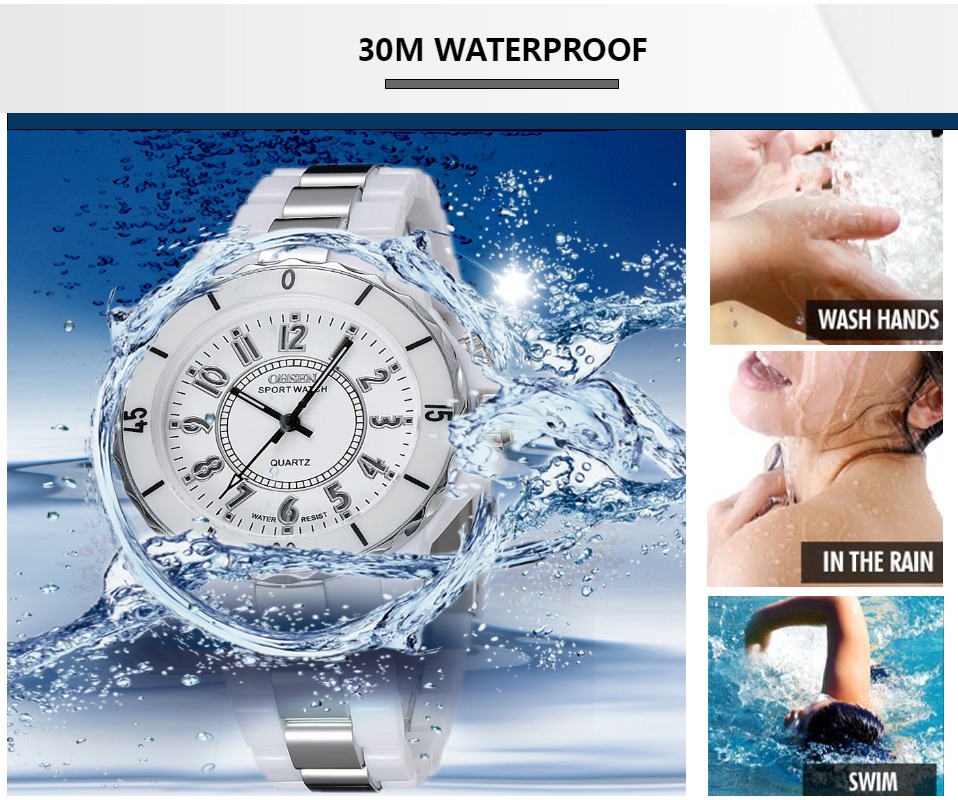 Wholesale Black hugo boss classic sport watch OHSEN Brand 12