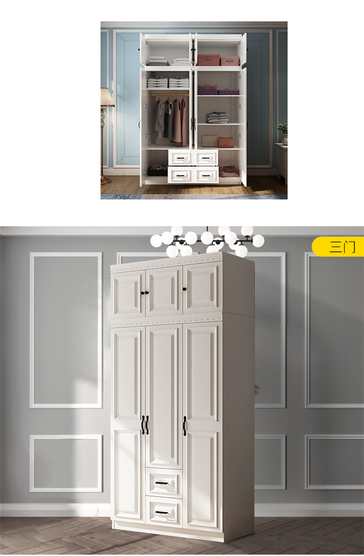 amoires & wardrobes cabinets european modern furniture 2 3 4 5 doors wall design closet wooden bedroom large wardrobe wholesale 11