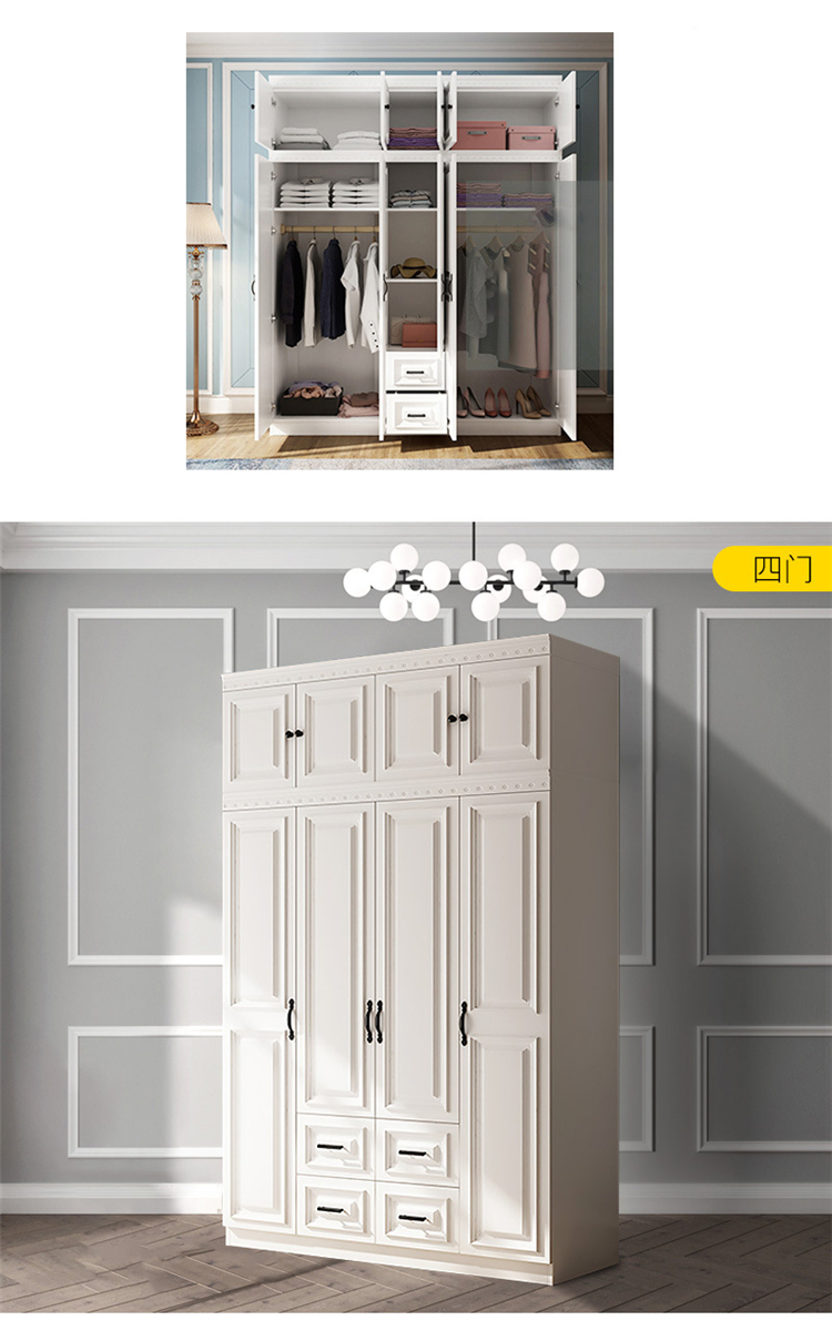 amoires & wardrobes cabinets european modern furniture 2 3 4 5 doors wall design closet wooden bedroom large wardrobe wholesale 10