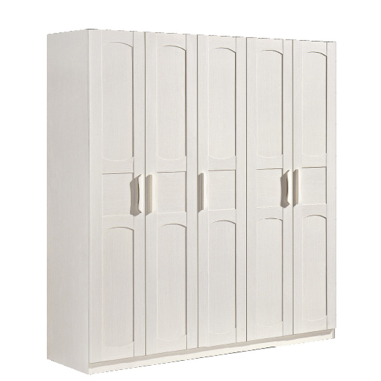 nordic styled furniture armoire & wardrobe 3 4 5 sliding door MDF Panel furniture household closet large Clothes Wardrobes 9