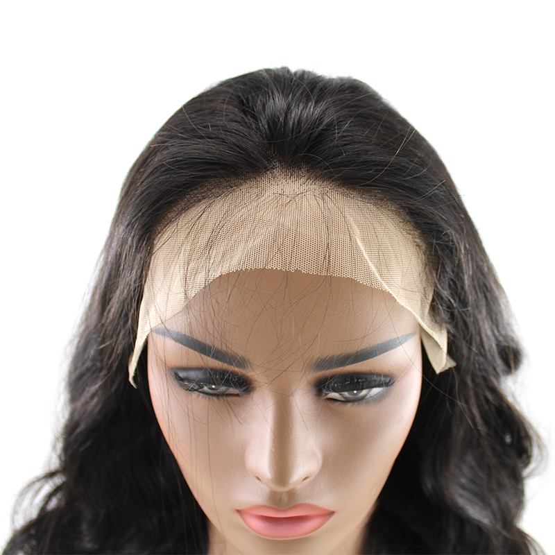 No tangle bleach knots one donor hair Synthetic Bulk Hair Body Wave Lace Wigs 7