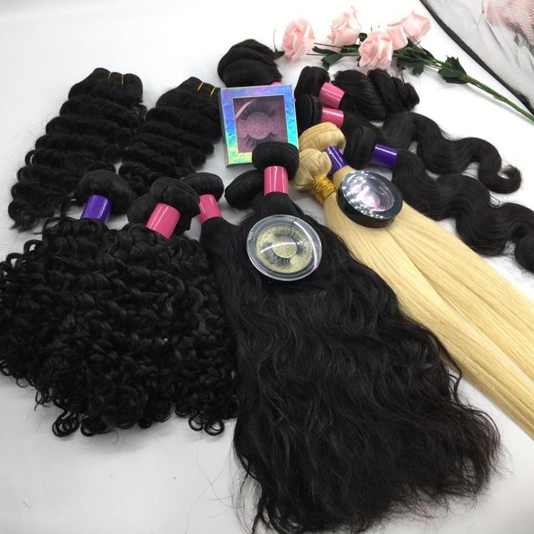 10A Grade Hair  Raw Unprocessed malaysian afro kinky curl sew in hair weave 7