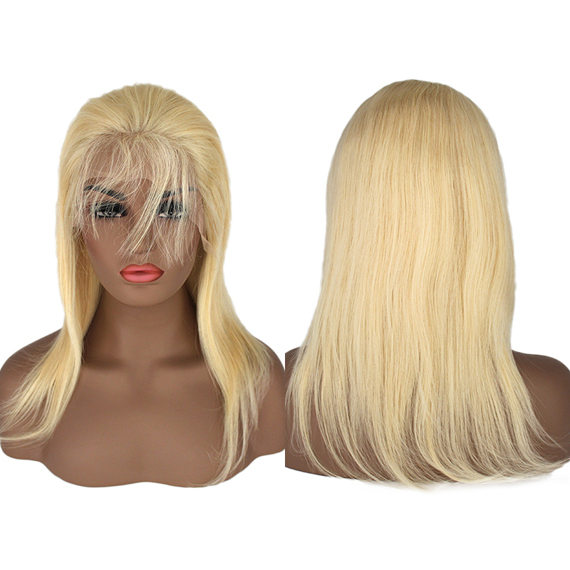 Lace Front Wig 613 Blonde Human Hair Wigs with baby hair Virgin Hair Wigs For Black Women 14
