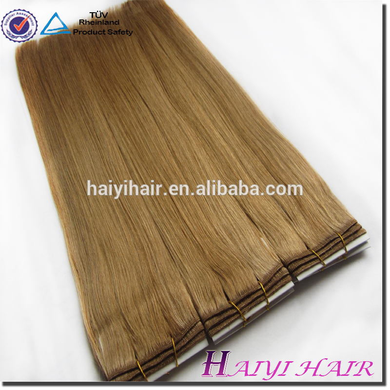 Best Supplier Good Feedback Private Label Top Quality Remy Double Drawn Blond Indian Hair 15