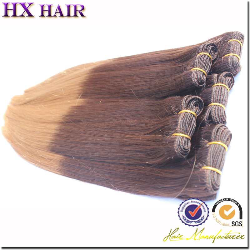 Best Supplier Good Feedback Private Label Top Quality Remy Double Drawn Blond Indian Hair 16