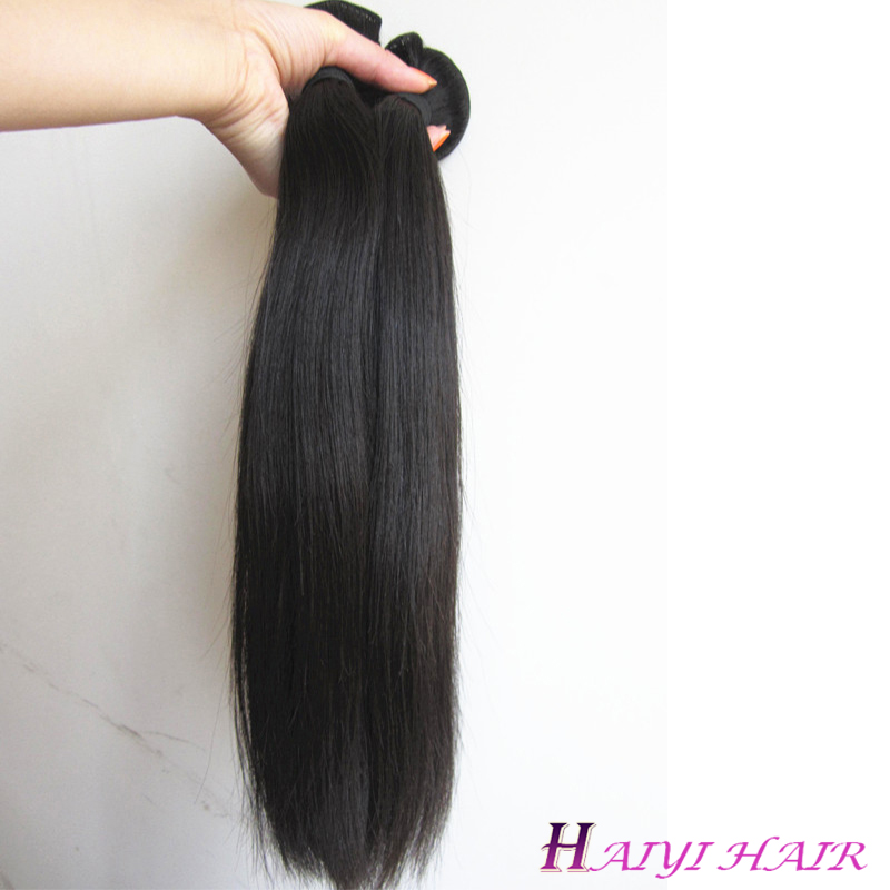 Cambodian Straight HumanHair Wholesale Unprocessed Cuticle Aligned Hair Weft With Competitive Price 9