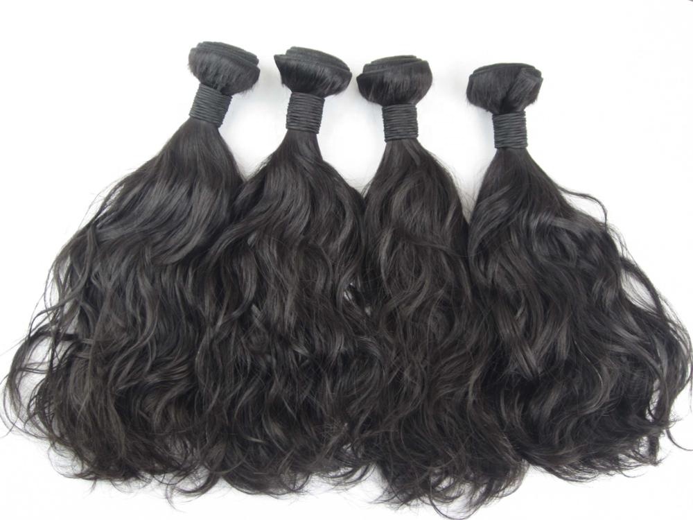 Wholesale high quality natural wave cuticle aligned raw Peruvian virgin human hair weave bundles 8
