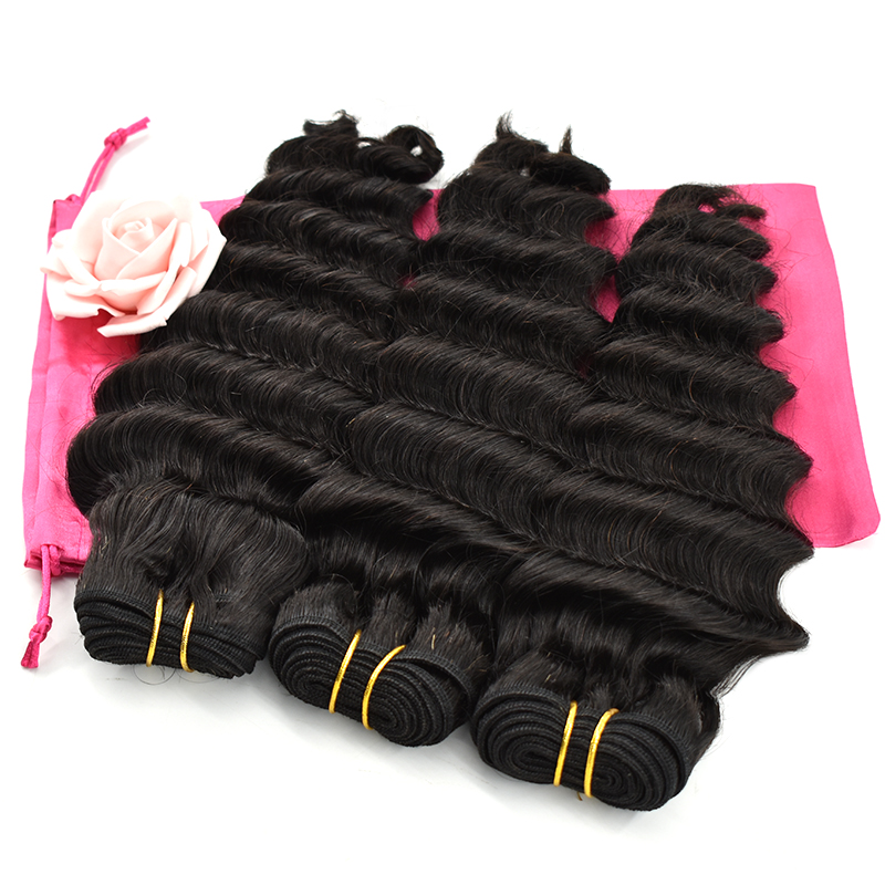 Deep Wave bundles In stock raw cuticle aligned  Manufacture Unprocessed 11