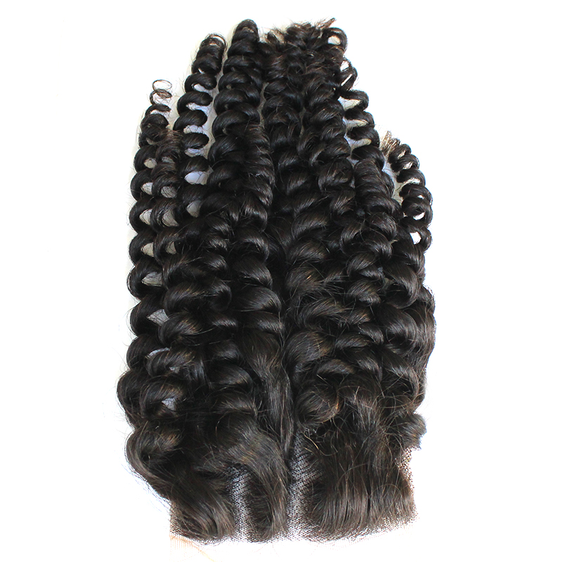 13*4 free part straight Brazilian human hair lace frontal Hair Of Good Hair 11