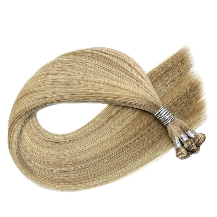 Full Cuticle Good Thick Hair Weaving Russian Virgin Remy Human Extension 10