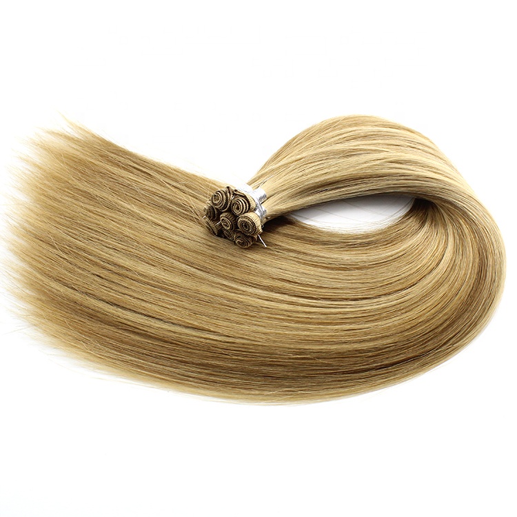 Full Cuticle Good Thick Hair Weaving Russian Virgin Remy Human Extension 16