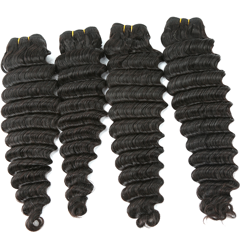 Best Selling Human Hair Virgin Soft Tangle Free  Natural Color 8