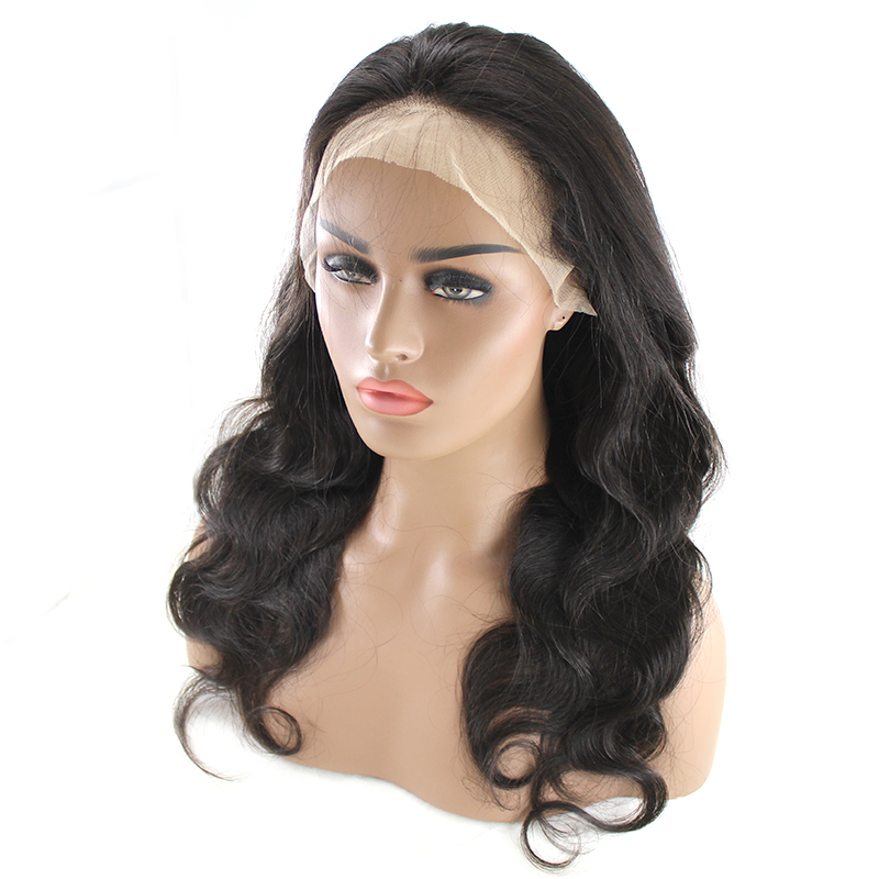 Wholesale Price Brazilian Human Hair Body Wave Lace Frontal Wig 10