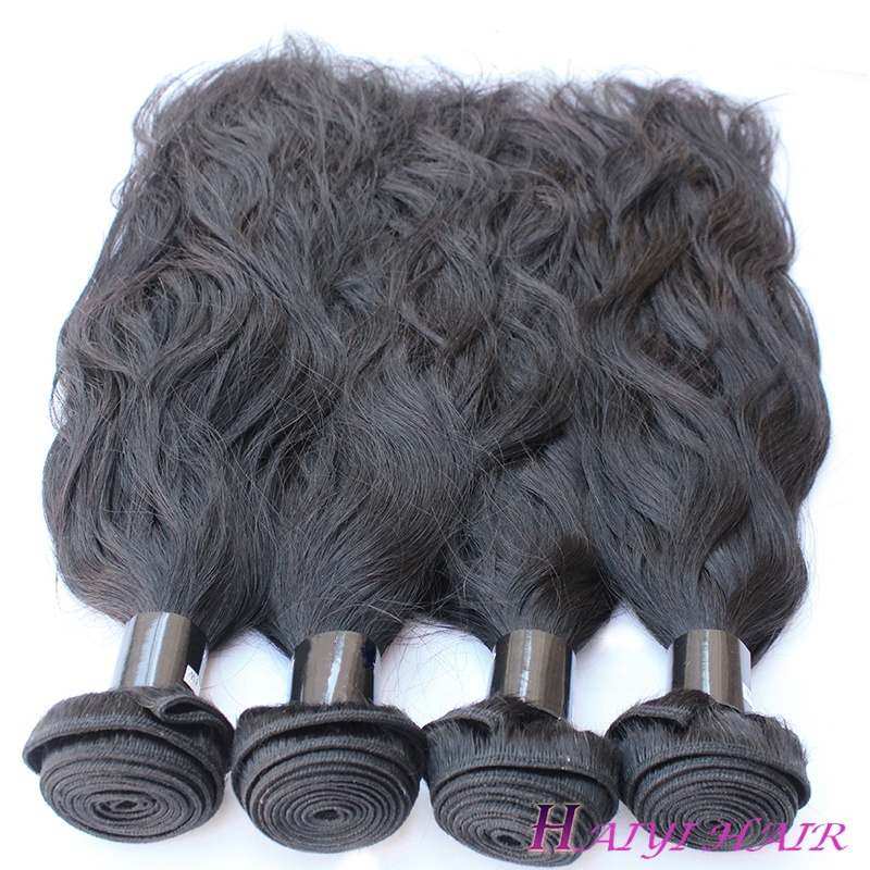 Best quality wholesale price Chinese 100% human hair extension natural wave unprocessed virgin hair bundles 9