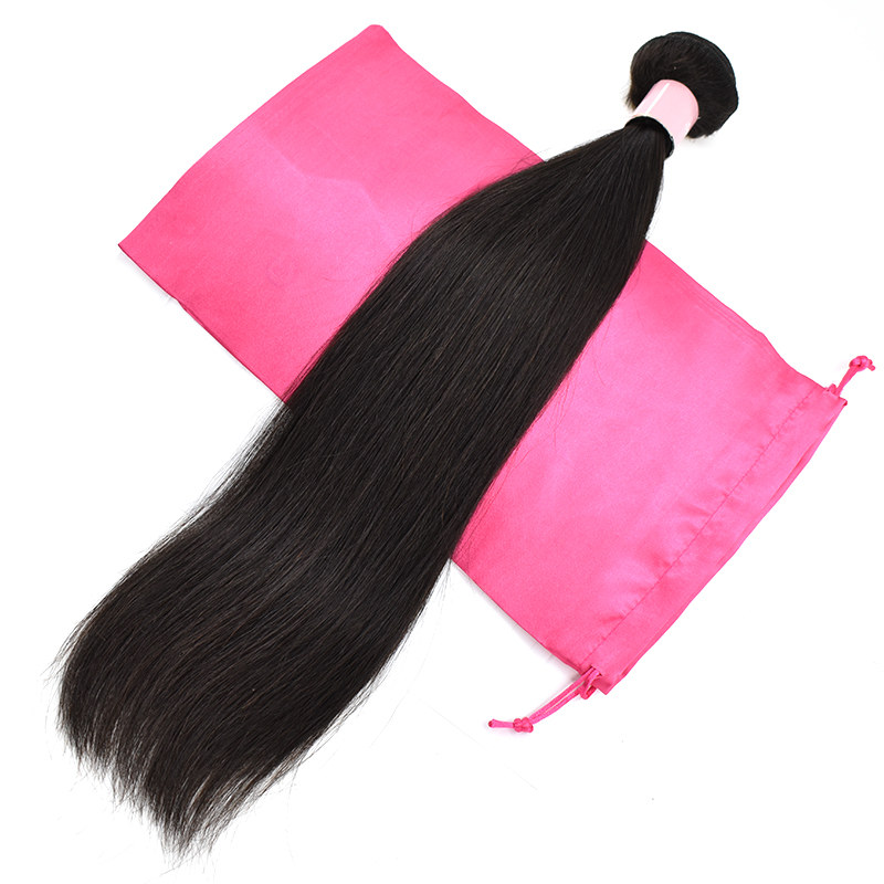 High quality 10A grade human hair extension Indian remy hair weaving straight hair bundles 8