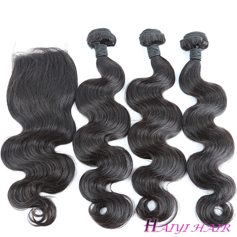 Unprocessed Cambodian Human Hair Body Wave Cuticle Aligned 10A Grade High Quality Virgin Hair Bundle 9