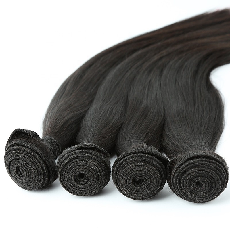 Wholesale Indian Raw Hair Weave, Cheap Unprocessed Virgin Cuticle Aligned Human Hair Weft ,10A Brazilian Hair Bundles Vendor 16