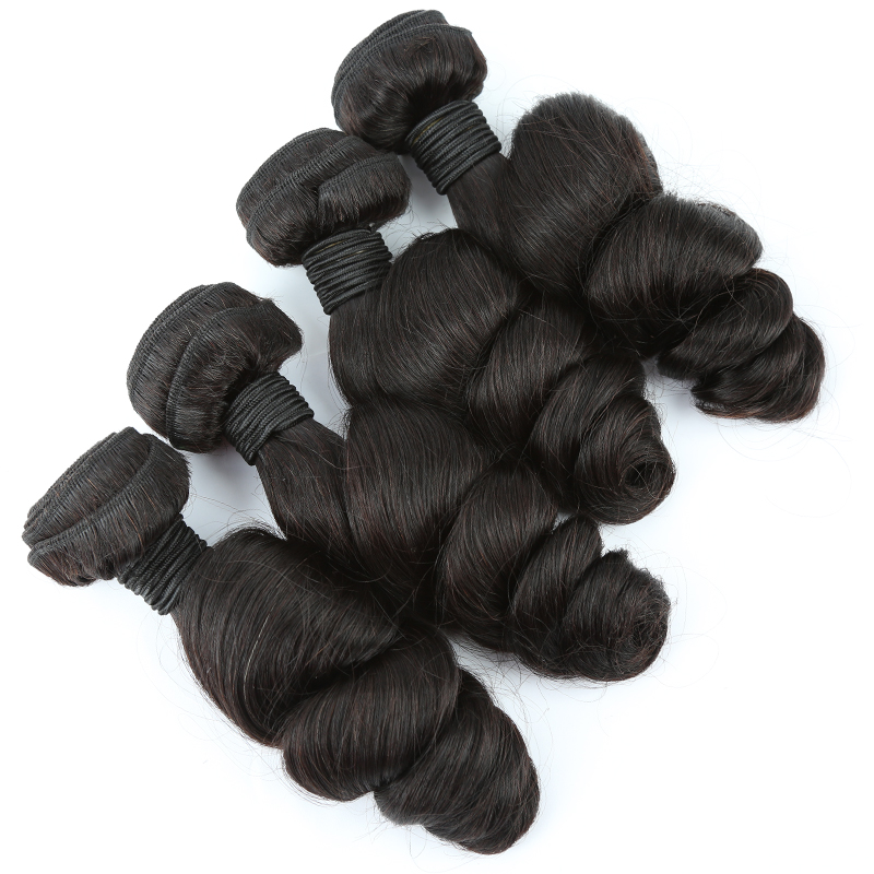 Best Selling Double Drawn Remy temple indian hair 10