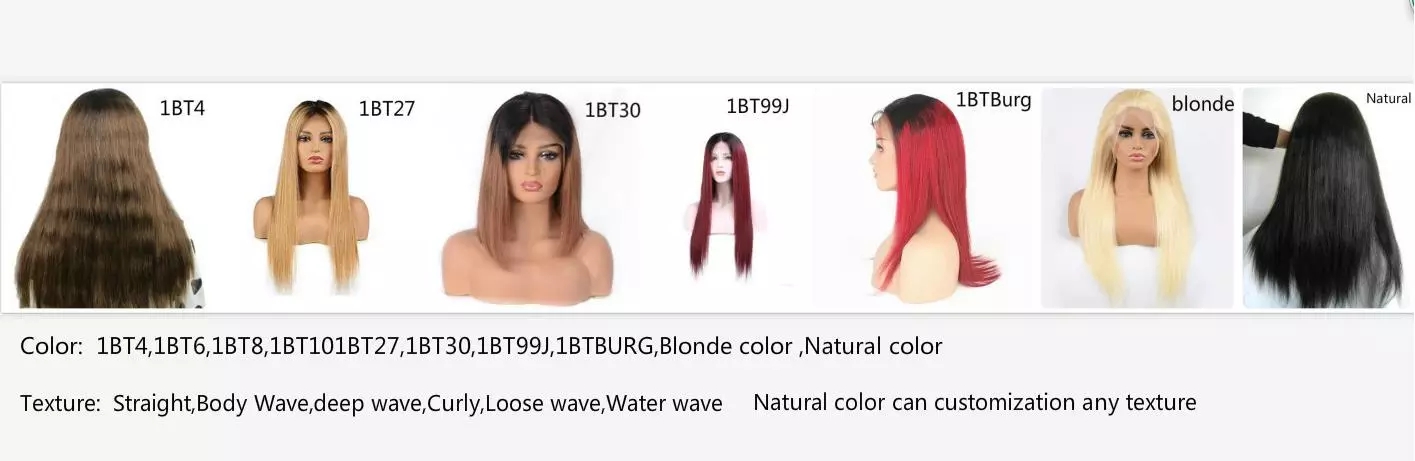 Wholesale Price Pre plucked Virgin Cuticle Aligned Cambodian Deep Wave Human Hair Lace Front Wig 17