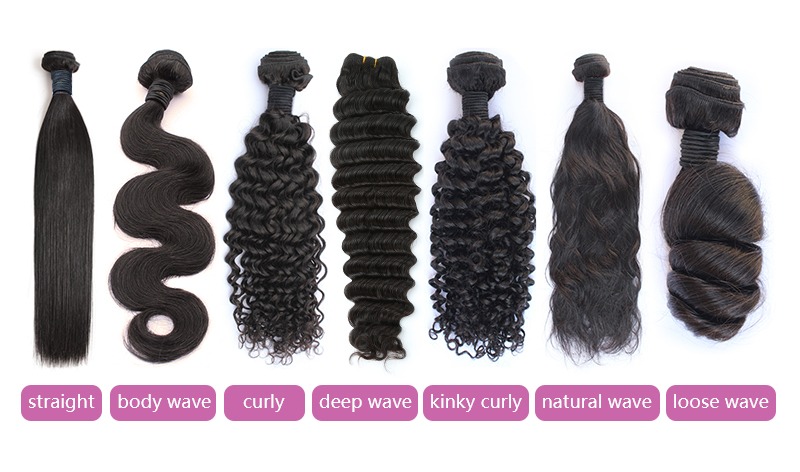 Deep Wave Human Hair Extensions 100% Raw Virgin Brazilian hair Weaving 12-36 inch Hair 12