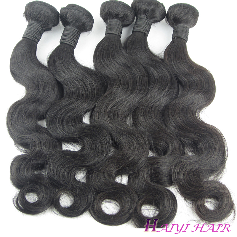 The Best Unprocessed Indian Thick Ends Hair Body Wave Cuticle Aligned Hair Bundles 10