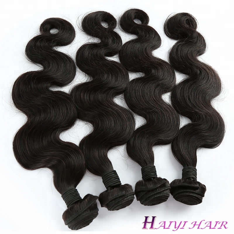 No Chemical Processed   30 Inch Wholesale 3 Bundles With Lace Closure Brazilian Hair 16