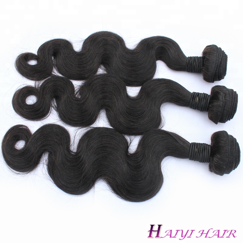 No Chemical Processed   30 Inch Wholesale 3 Bundles With Lace Closure Brazilian Hair 13