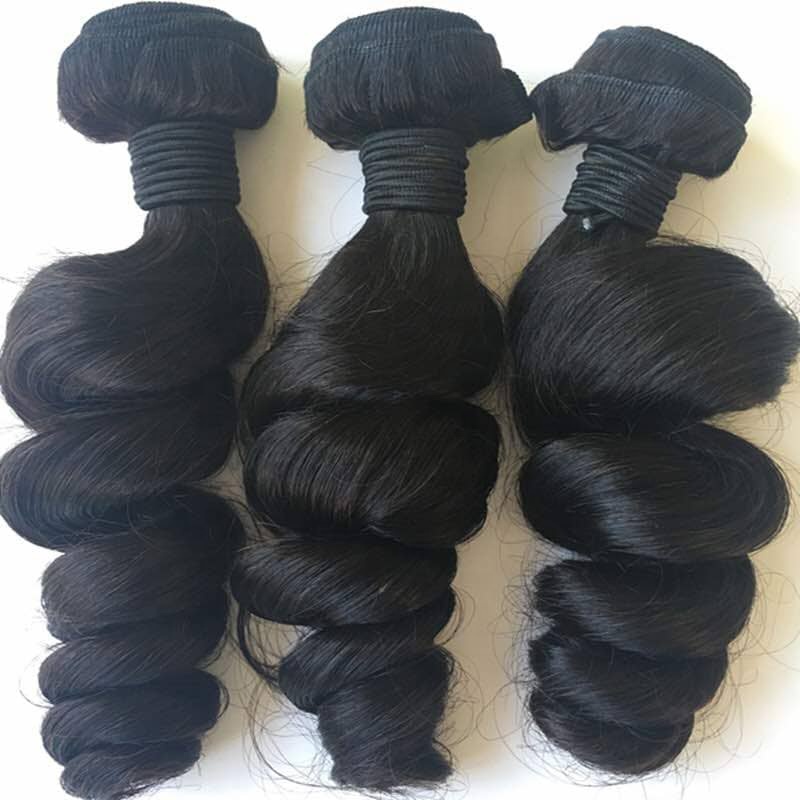 Soft And Best Human Hair Weave Loose Wave Cheap Remy Brazilian Hair Weft Hair Bundles 9