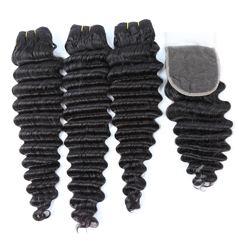 Double Weft Natural Color  High Quality Full Cuticle Aligned  Virgin Human Hair 18