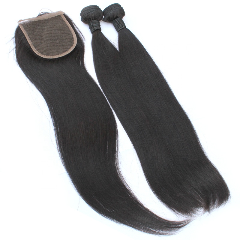 100% 10A Woman Human Hair Extension Mink Cuticle Aligned Raw Brazilian Virgin Straight hair Bundles 16
