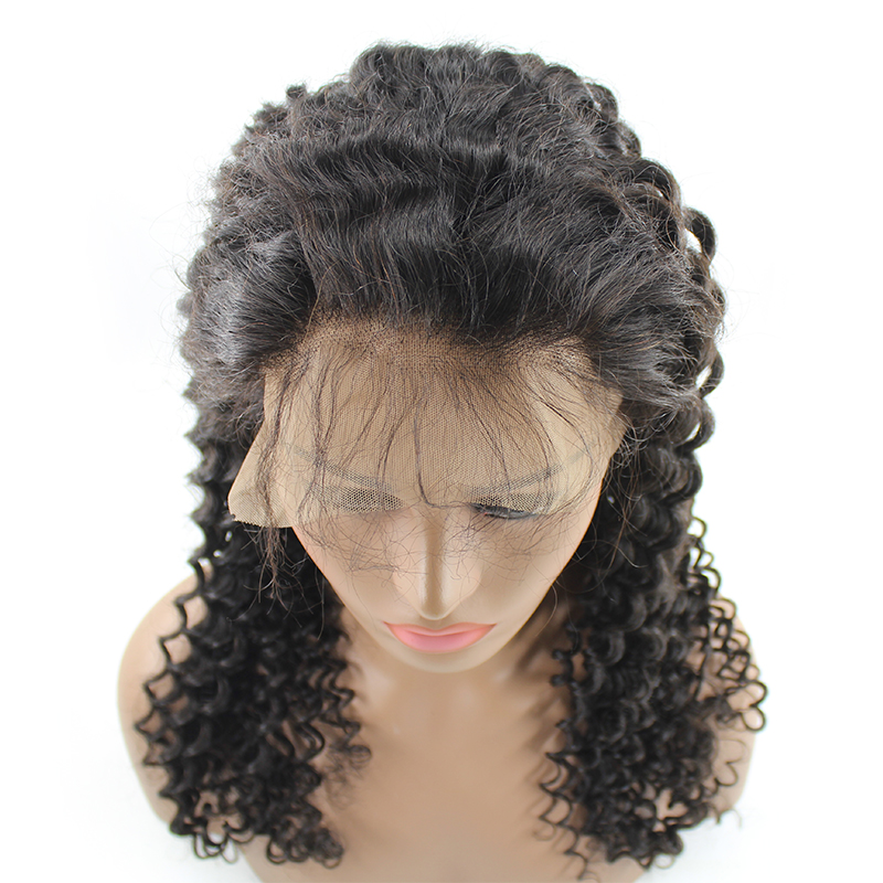 Cheap Wholesale Mink Brazilian Deep Curly Transparent Full Lace Lace Wigs/ Lace Frontal Wig Virgin Human Wig Vendor 10