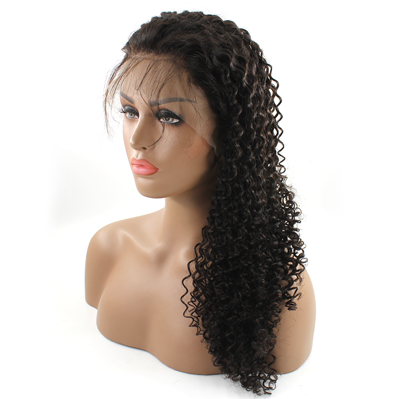 Cheap Wholesale Mink Brazilian Deep Curly Transparent Full Lace Lace Wigs/ Lace Frontal Wig Virgin Human Wig Vendor 12